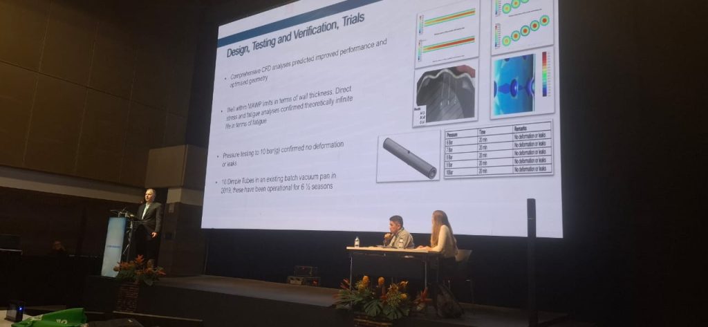 Energy Savings with Dimple Tube Technology: Presentation by Darius Vicent Bezuidenhout at ISSCT